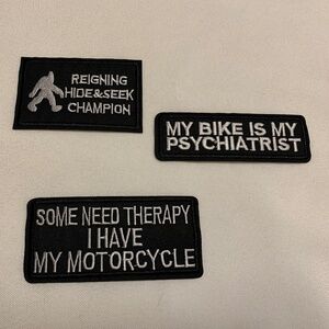 NEW! Set of 3 Hilarious Stick on Patches!  Set #6